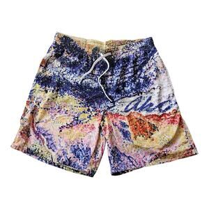 Men AKOO Landscape Short Size Large 32 Waist Excellent Condition